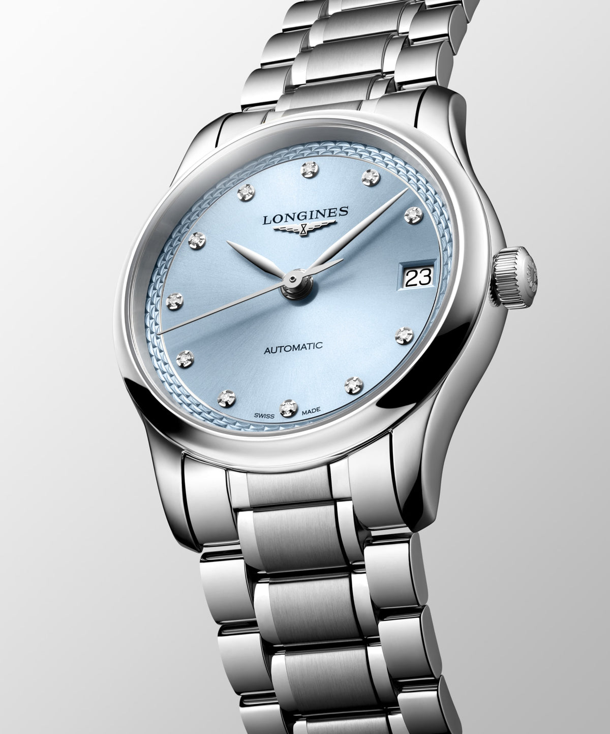 Longines Master Collection 34mm L2.450.4.97.6 Watch for Women - dial view