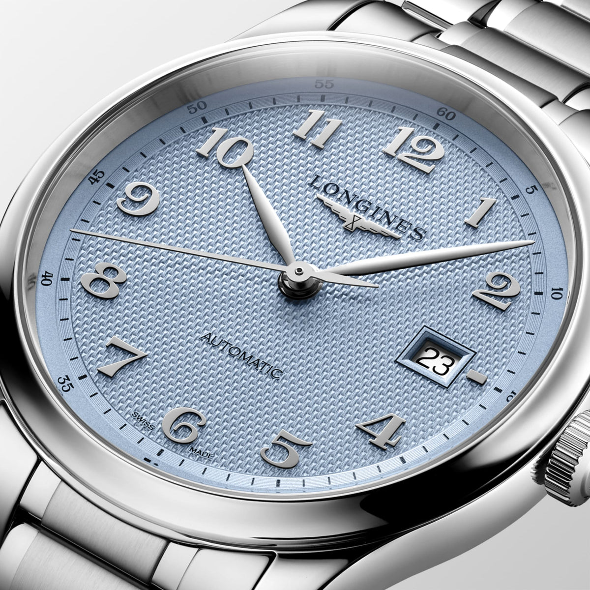 Longines Master Collection 41mm L2.950.4.99.6 Watch for Men - dial close-up