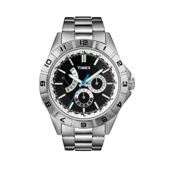 Timex T2N516 E-Class Analog Black Dial Men's Watch