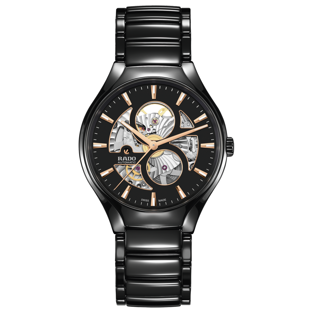 Rado True Round Automatic Open Heart R27107172 – front view
