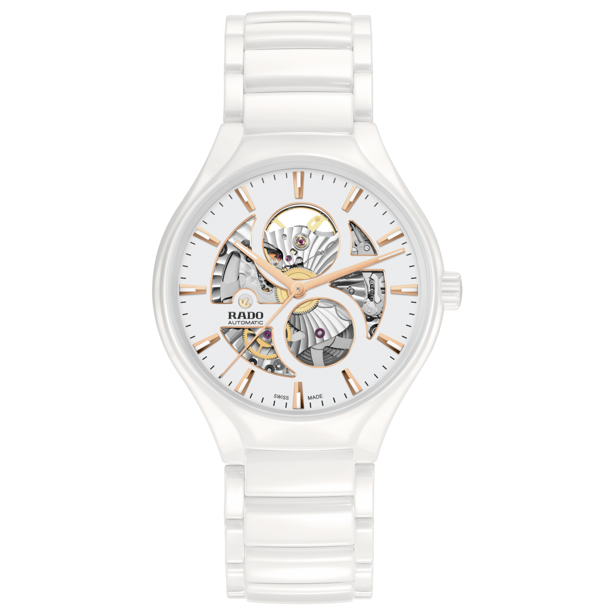 Rado True Round Automatic Open Heart R27115012 – front view