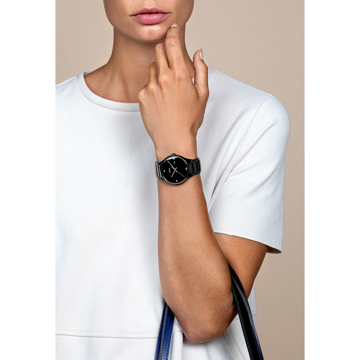 Rado True Round Diamonds R27238712 – shown on the wrist