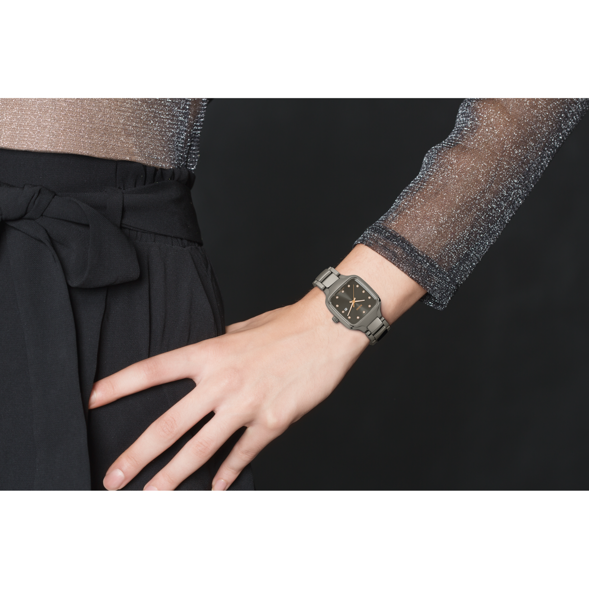 Rado True Square Diamonds R27079702 – view 5