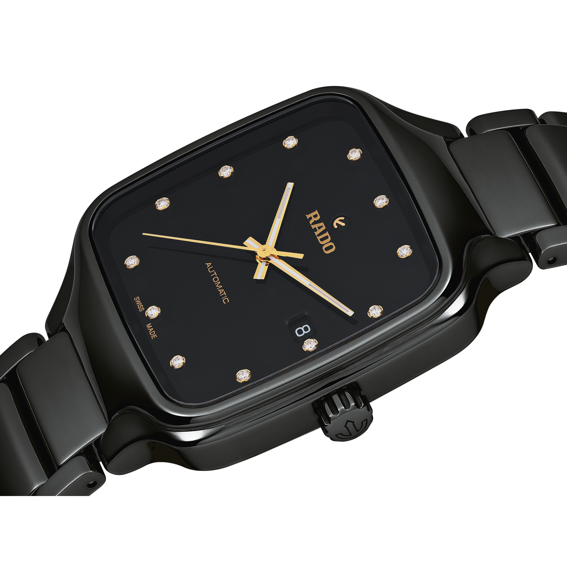 Rado True Square Automatic Diamonds R27078702 Unisex Watch