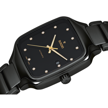 Rado True Square Automatic Diamonds R27078702 – front view