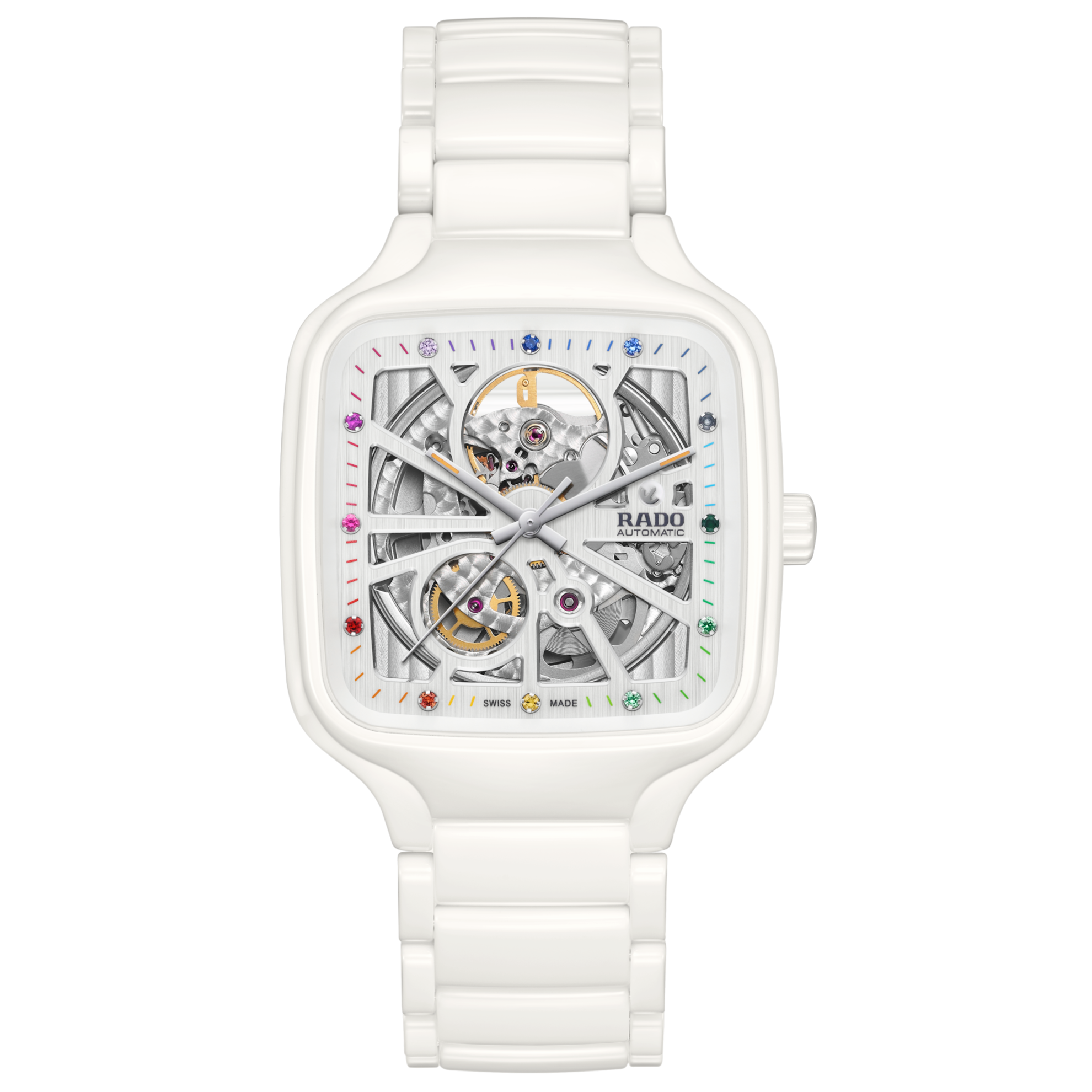 Rado True Square Automatic Open Heart R27073712 Unisex Watch