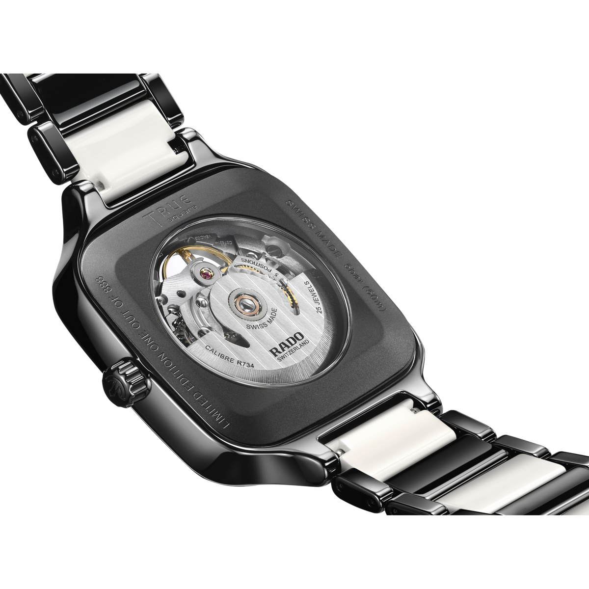 Rado True Square Automatic Open Heart Diamonds Limited Edition R27086752 – view 4