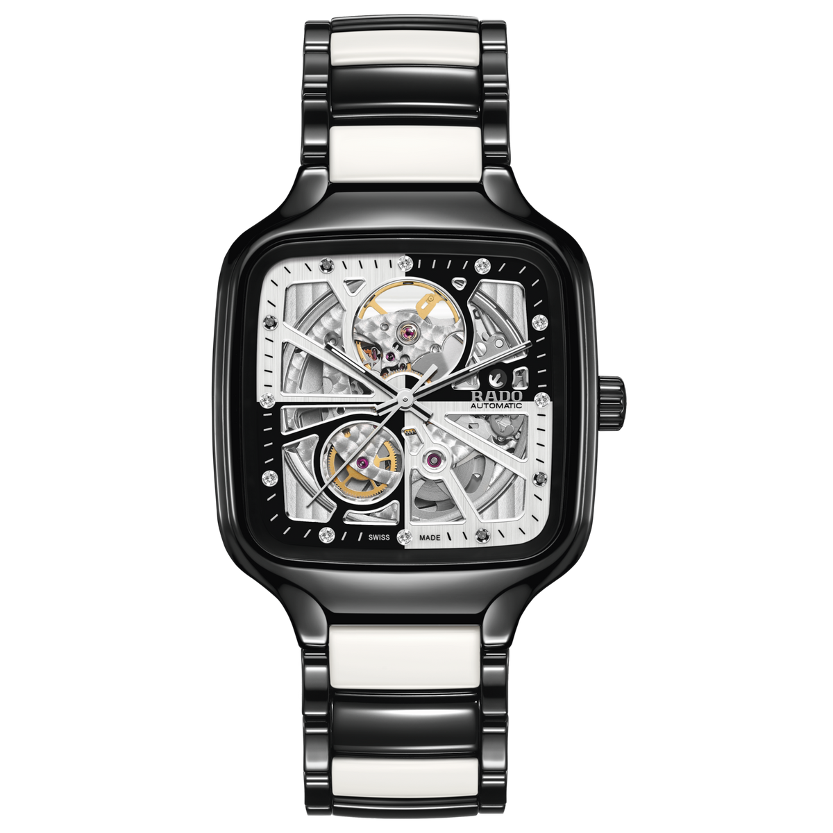 Rado True Square Automatic Open Heart Diamonds Limited Edition R27086752 – front view