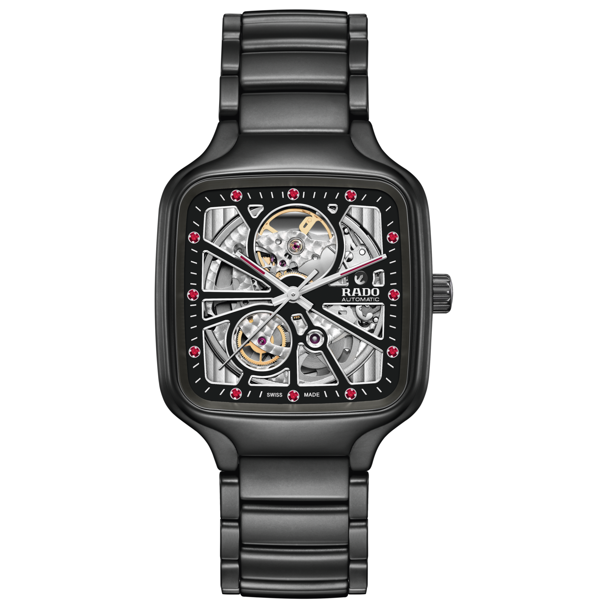 Rado True Square Open Heart X Ji Chang-wook Limited Edition R27174712 Unisex Watch