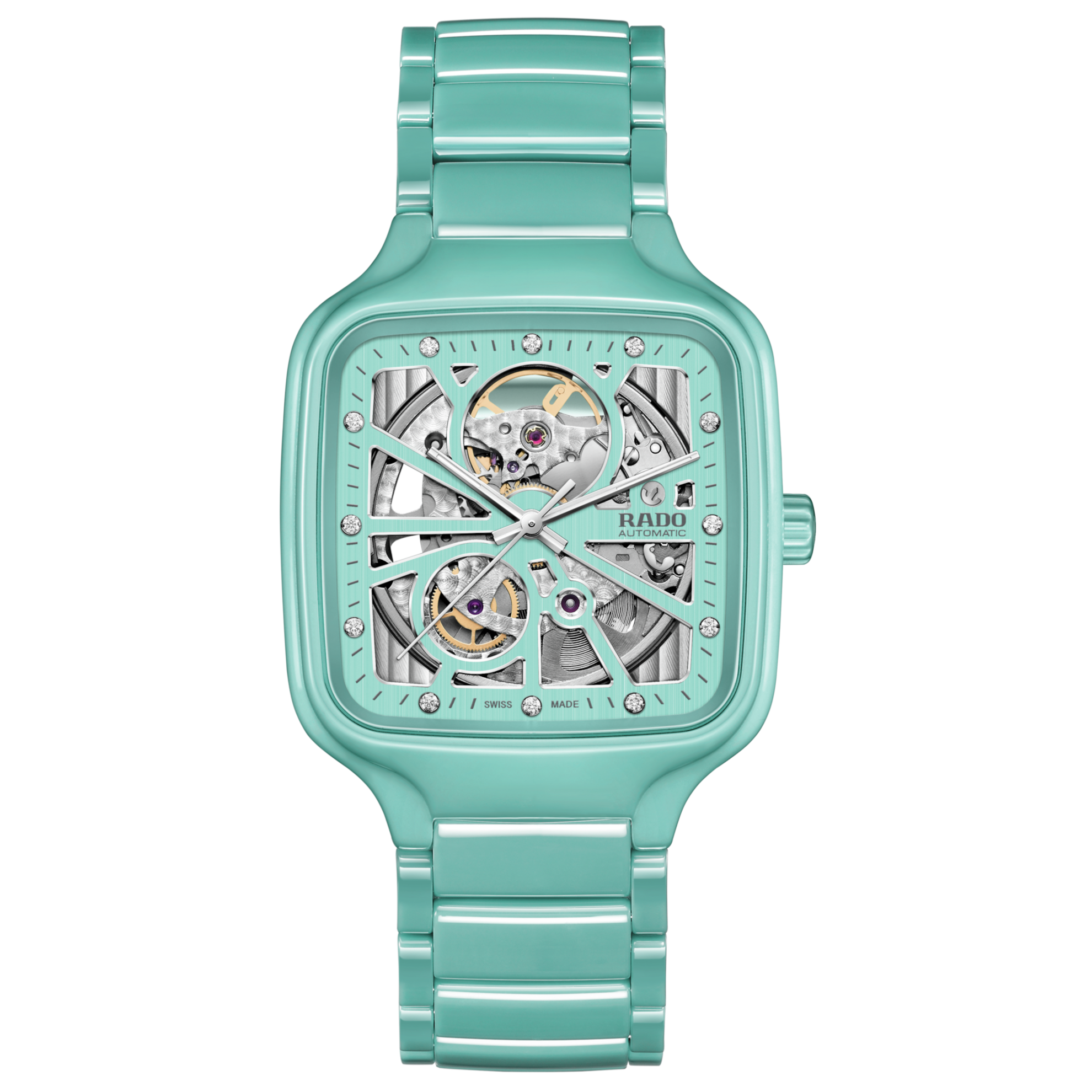 True Square Automatic Open Heart R27176712 Watch