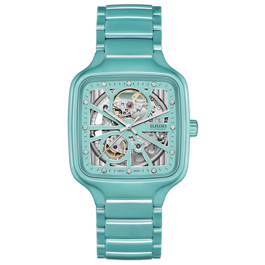Rado True Square Automatic Open Heart R27176712 – front view