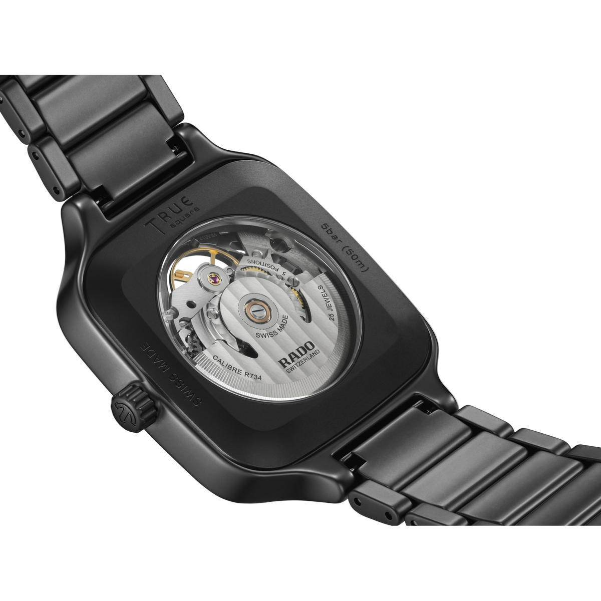 Rado True Square Automatic Skeleton R27197152 – view 4