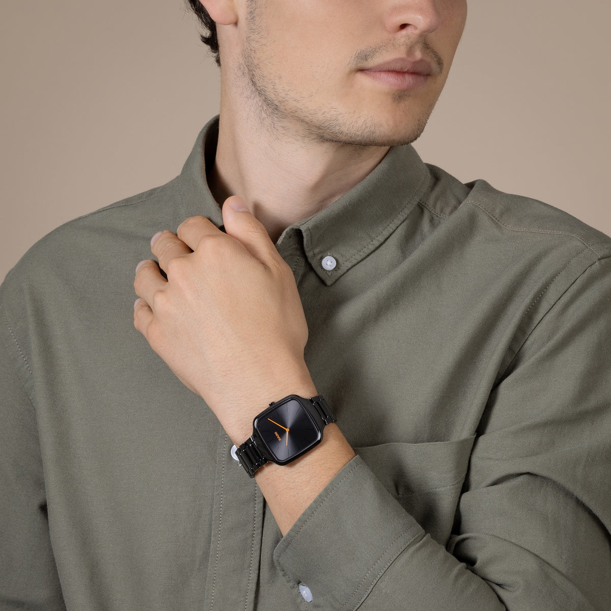 Rado True Square Thinline R27054162 – shown on the wrist
