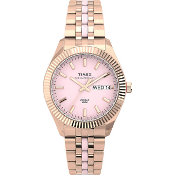 Timex Waterbury Legacy Boyfriend 36mm Stainless Steel Bracelet Watch