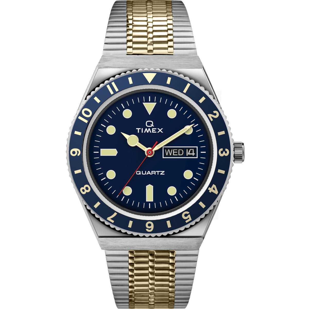 Q Timex Reissue 38mm Stainless Steel Bracelet Watch