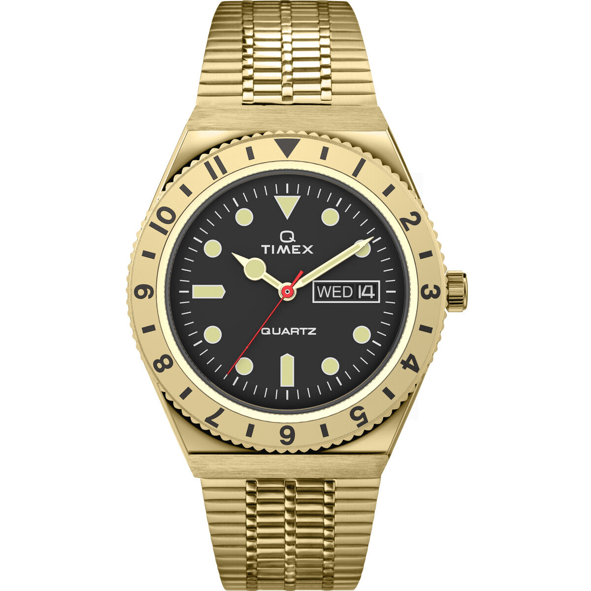 Q Timex Reissue 38mm Stainless Steel Bracelet Watch