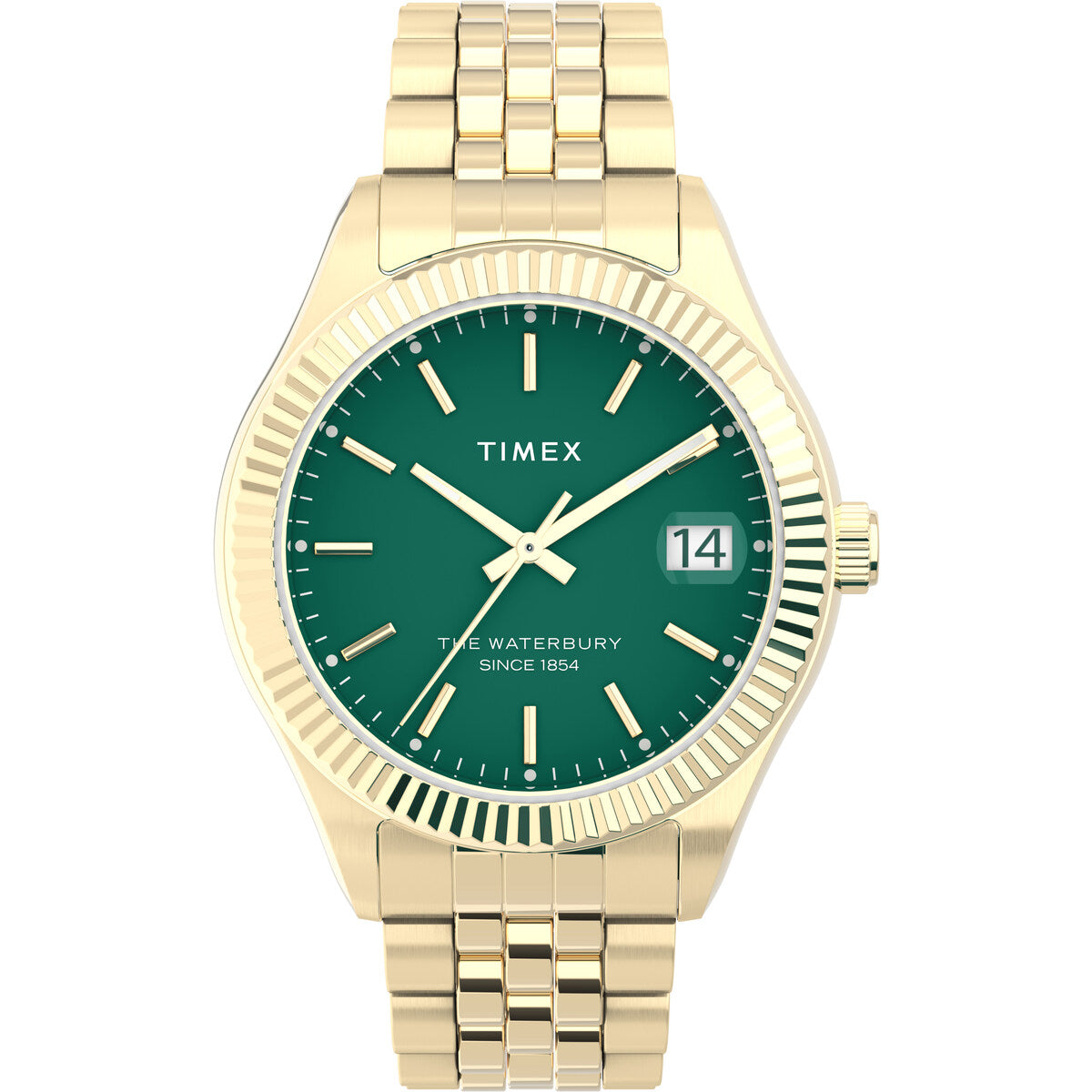 Timex Legacy 34mm Stainless Steel Bracelet Watch