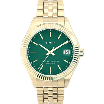 Timex Legacy 34mm Stainless Steel Bracelet Watch