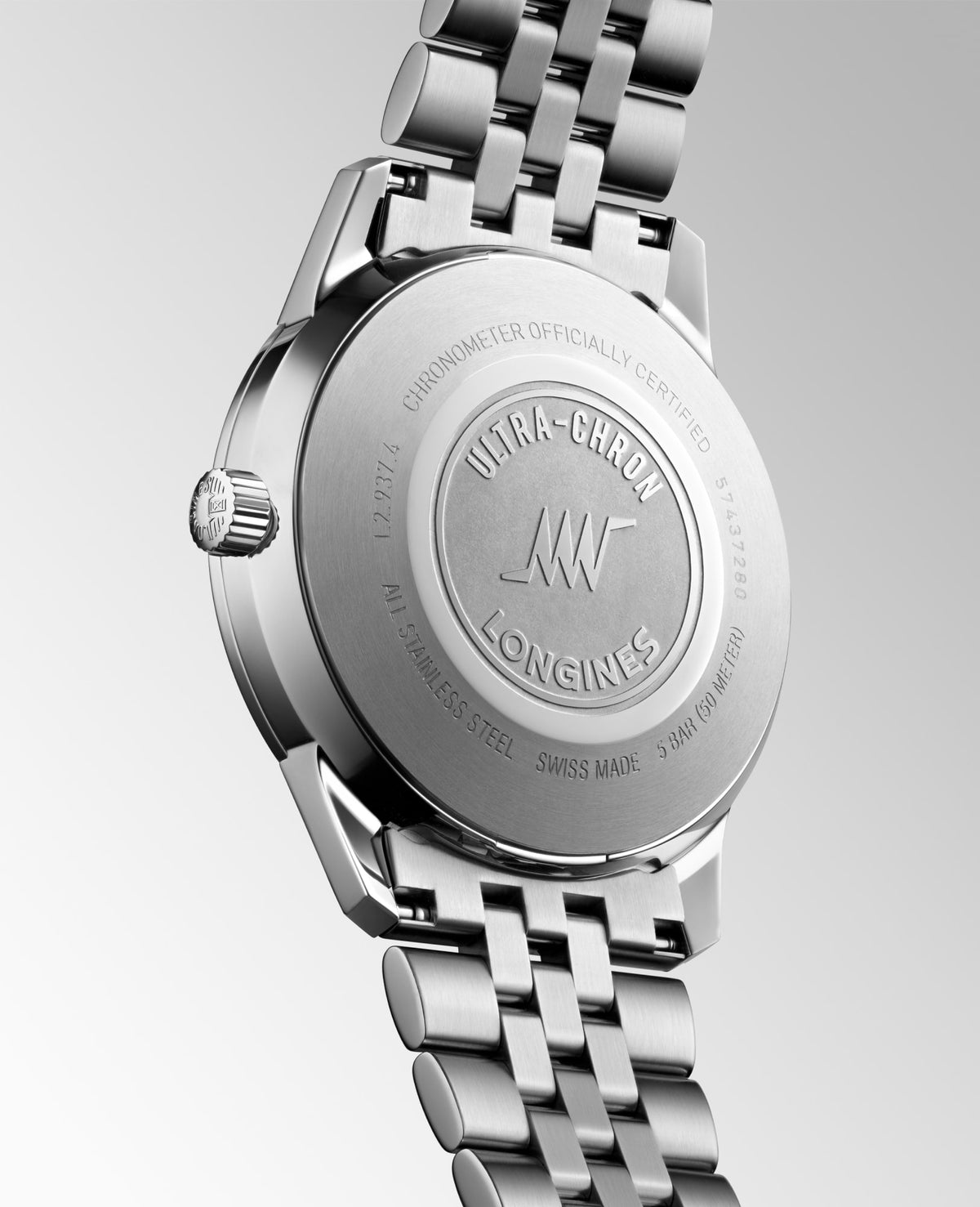 Longines Ultra-Chron Classic 40mm L2.937.4.72.6 Watch for Men - case-back view
