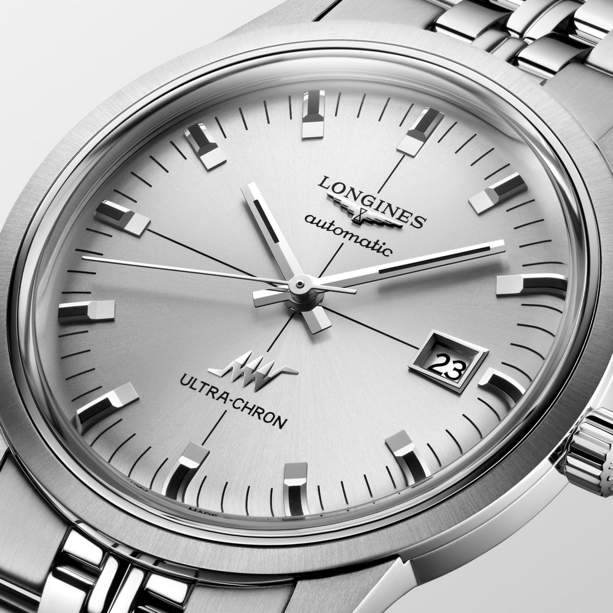 Longines Ultra-Chron Classic 40mm L2.937.4.72.6 Watch for Men - dial close-up