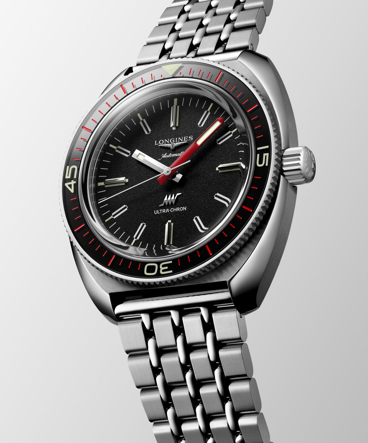 Longines Ultra-Chron 43mm L2.836.4.52.6 Watch for Men - dial view