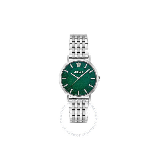 Versace Quartz Green Dial Watch