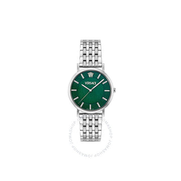 Versace Quartz Green Dial Watch