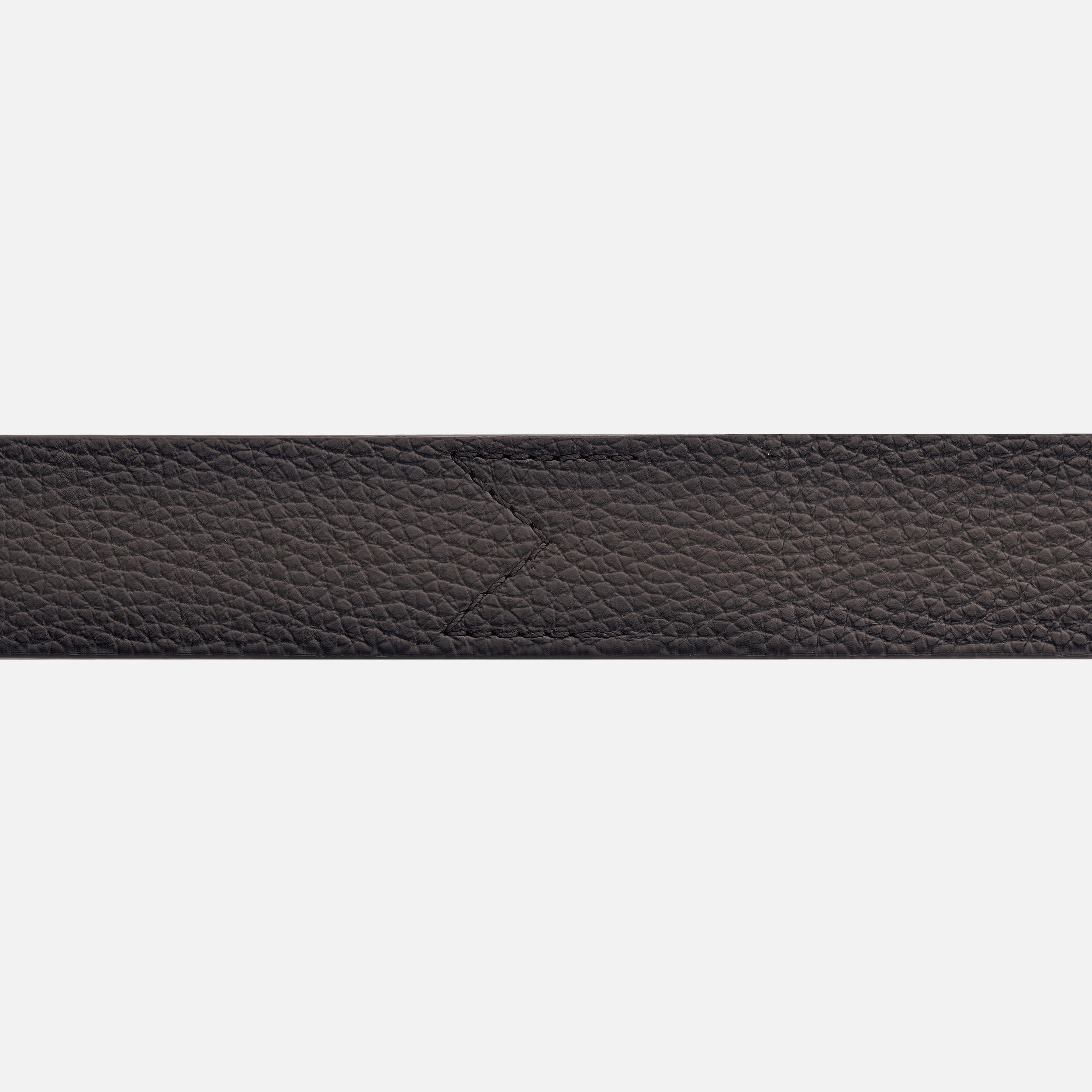 M buckle sfumato brown 35 mm leather belt-MB131180