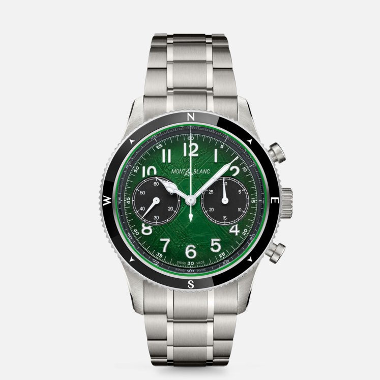 MONTBLANC 1858 AUTOMATIC CHRONOGRAPH 0 OXYGEN