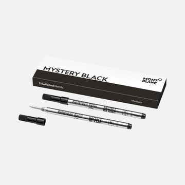 Montblanc Rollerball Refills Medium Mystery Black MB128231 - Kamal Watch Company