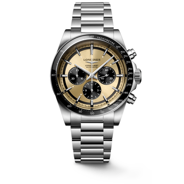 Longines Conquest Chronograph 42mm L3.835.4.32.6 Watch for Men - front view
