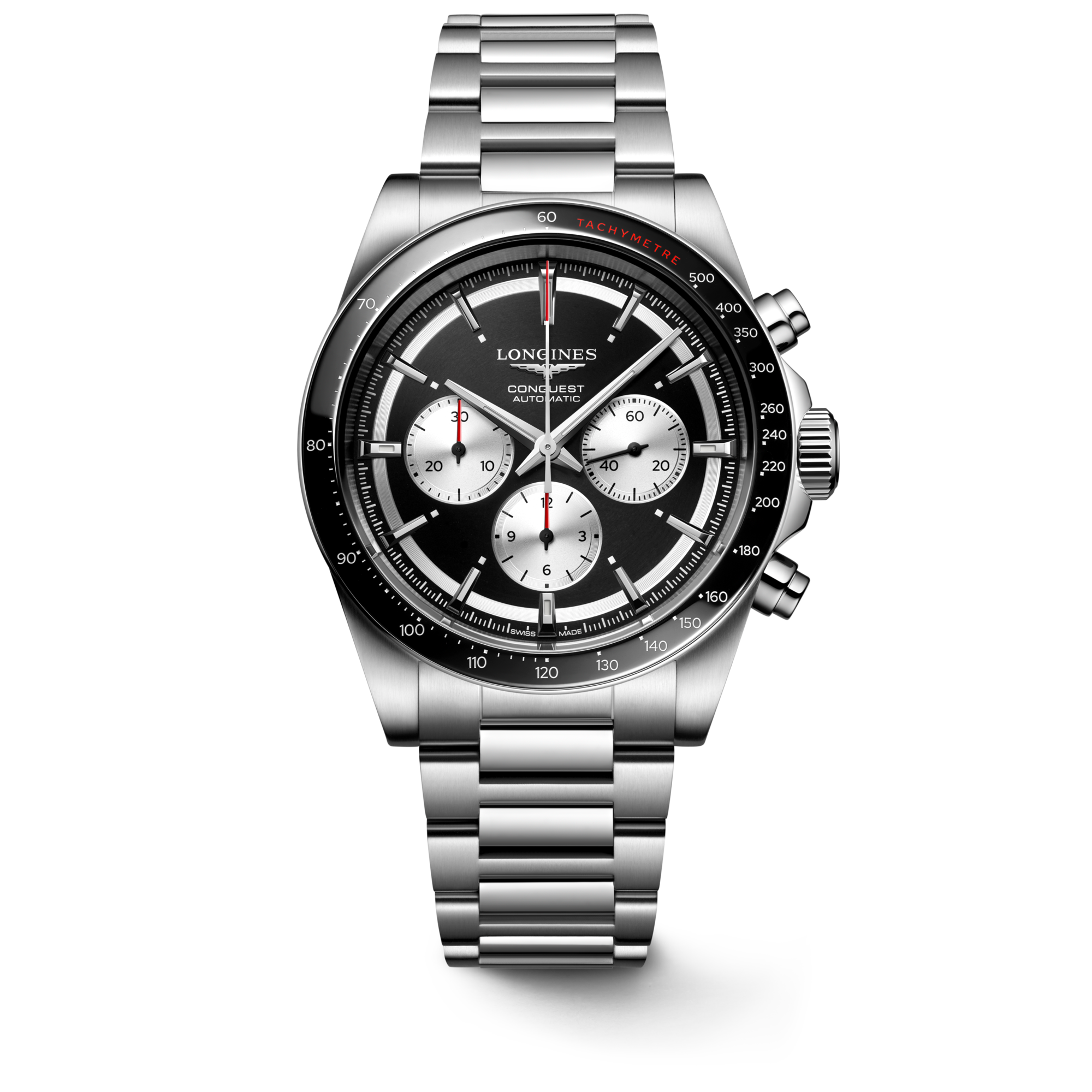 Longines Conquest Chronograph 42mm L3.835.4.52.6 Watch for Men