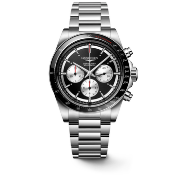 Longines Conquest Chronograph 42mm L3.835.4.52.6 Watch for Men - front view