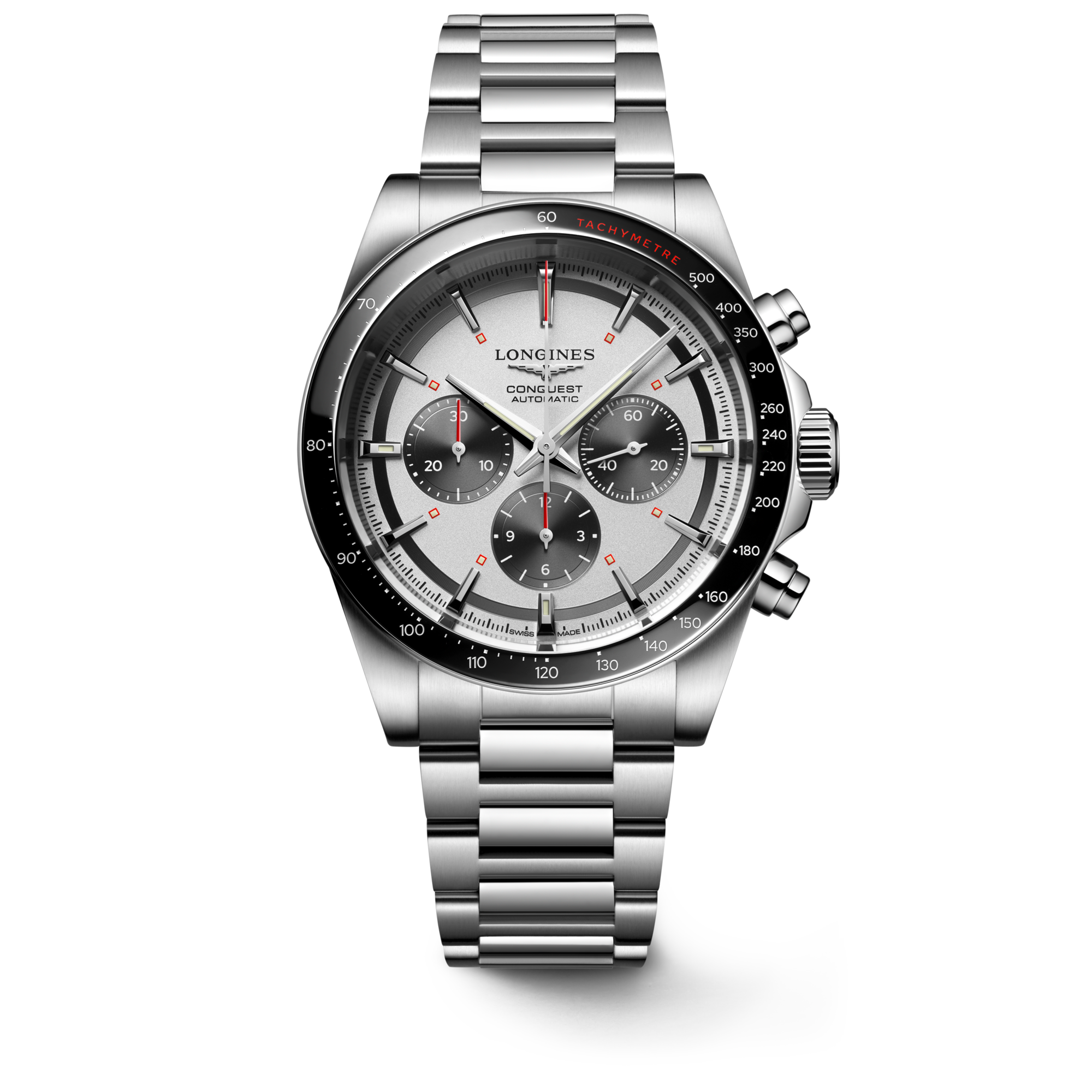 Longines Conquest Chronograph 42mm L3.835.4.72.6 Watch for Men