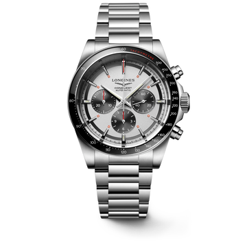 Longines Conquest Chronograph 42mm L3.835.4.72.6 Watch for Men - front view