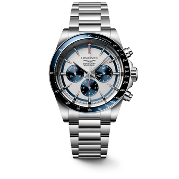 Longines Conquest Chronograph 42mm L3.835.4.98.6 Watch for Men - front view
