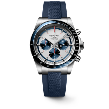 Longines Conquest Chronograph 42mm L3.835.4.98.9 Watch for Men - front view