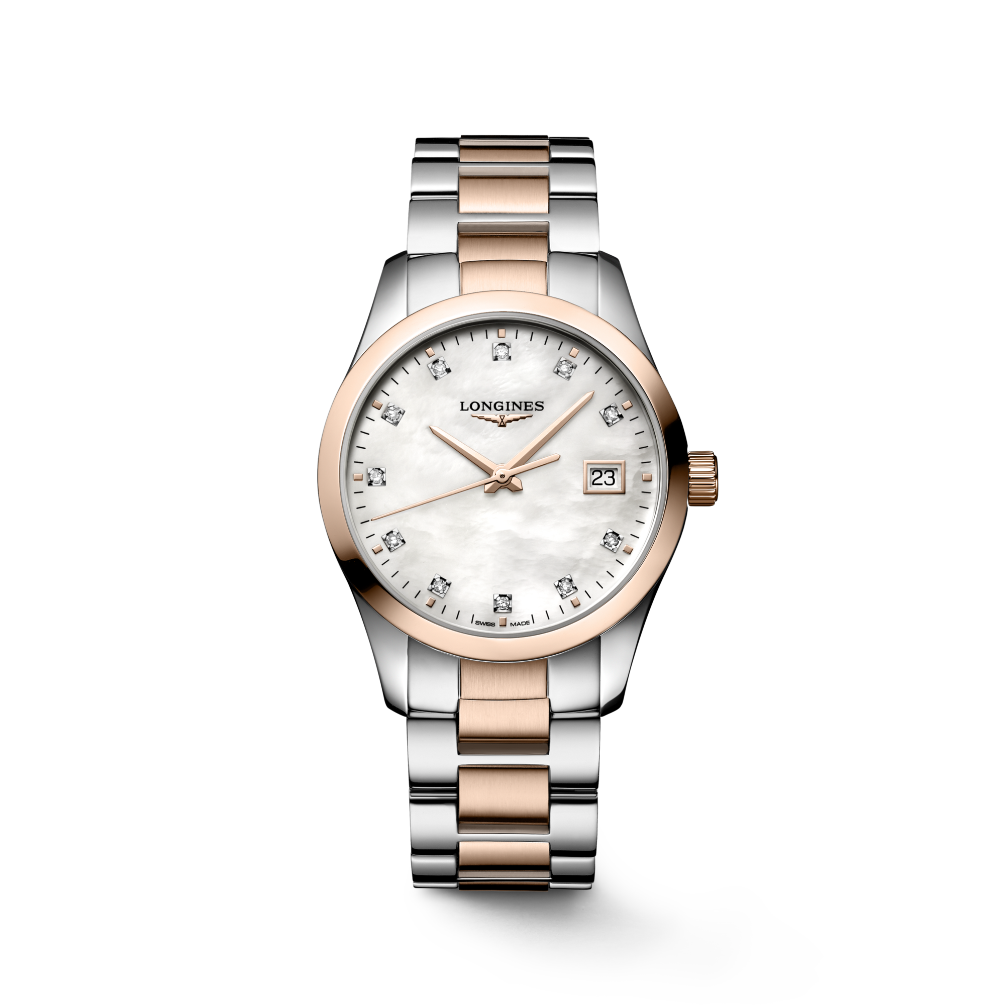 Longines Conquest Classic 34mm L2.386.3.87.7 Watch for Women