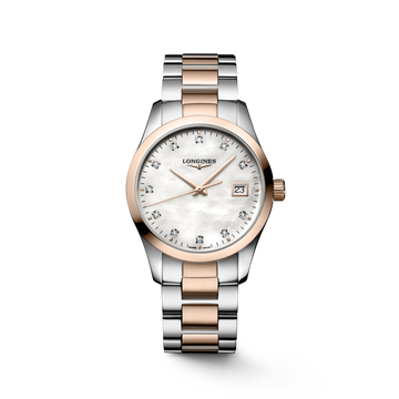 Longines Conquest Classic 34mm L2.386.3.87.7 Watch for Women - front view