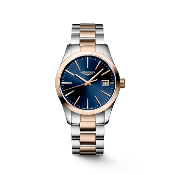 Longines Conquest Classic 34mm L2.386.3.92.7 Watch for Women - front view