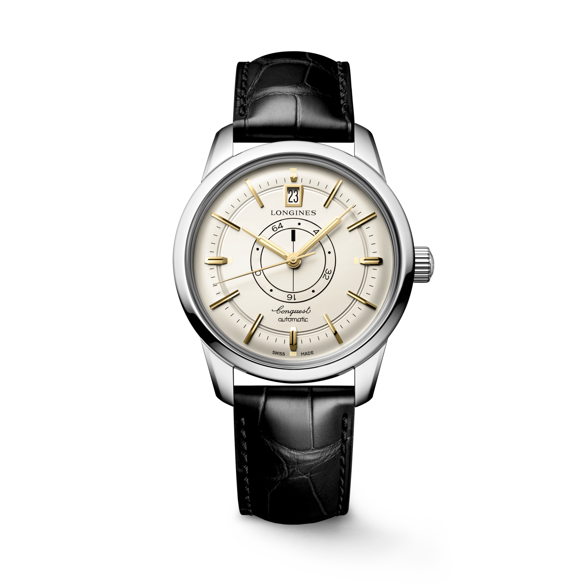 Longines Conquest Heritage Central Power Reserve 38mm L1.648.4.78.2 Unisex Watch