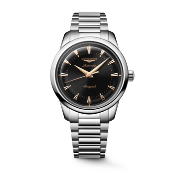 Longines Conquest Heritage 40mm L1.650.4.52.6 Watch for Men - front view