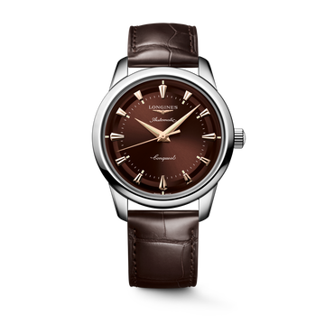 Longines Conquest Heritage 40mm L1.650.4.62.2 Watch for Men - front view
