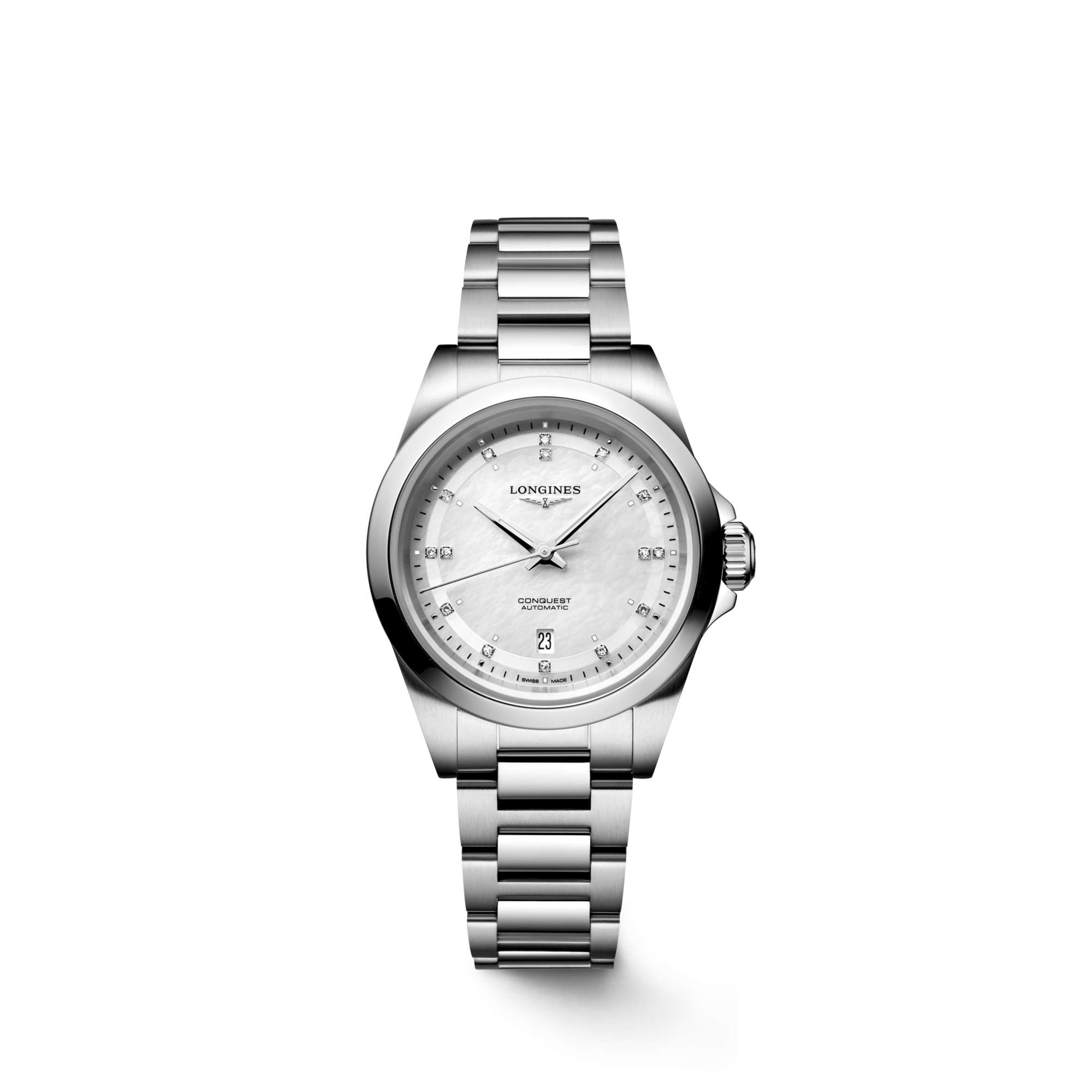 Longines Conquest 30mm L3.320.4.87.6 Watch for Women