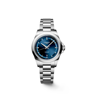 Longines Conquest 30mm L3.320.4.97.6 Watch for Women - front view