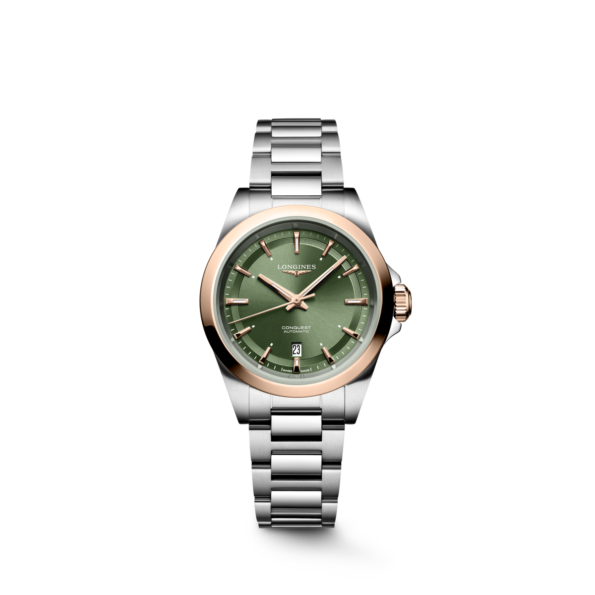 Longines Conquest 30mm L3.320.5.02.6 Watch for Women - front view