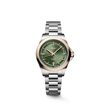 Longines Conquest 30mm L3.320.5.02.6 Watch for Women - front view