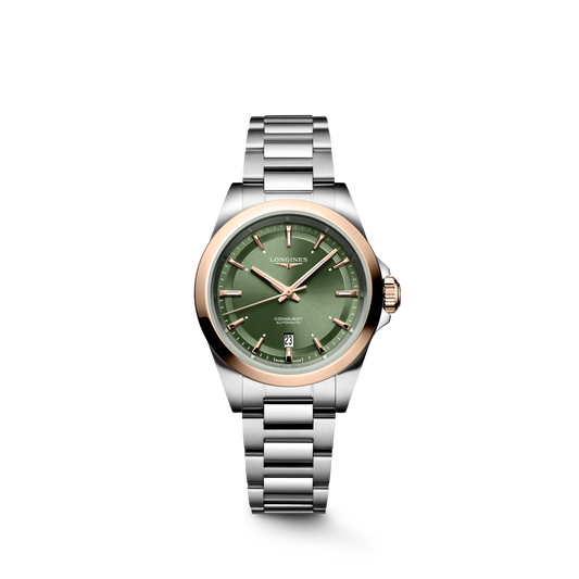 Longines Conquest 30mm L3.320.5.02.6 Watch for Women - front view