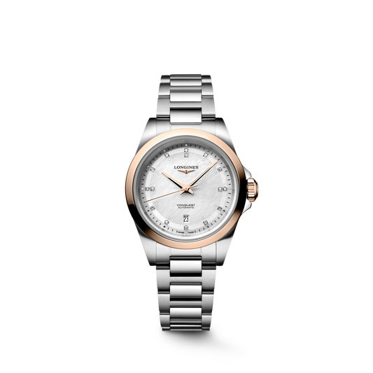 Longines Conquest 30mm L3.320.5.87.6 Watch for Women - front view