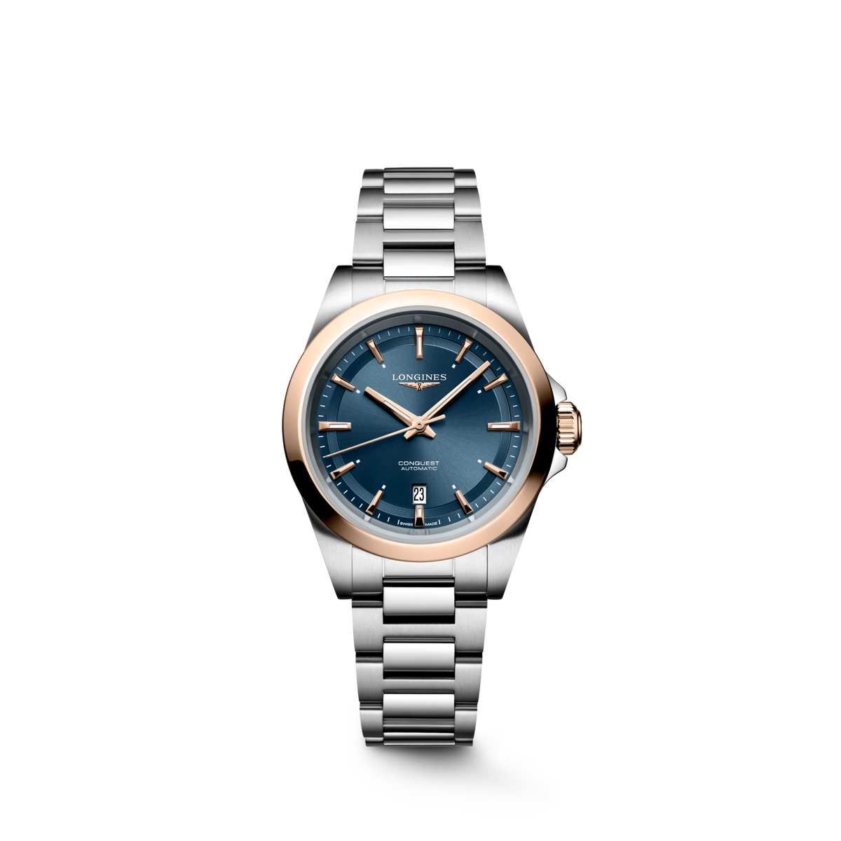 Longines Conquest 30mm L3.320.5.92.6 Watch for Women - front view